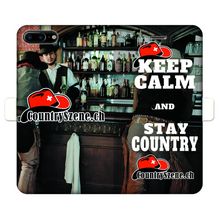 Laden Sie das Bild in den Galerie-Viewer, Shooting Cowboy - CountrySzene.ch Logo Fully Printed Wallet Cases