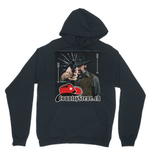 Laden Sie das Bild in den Galerie-Viewer, Shooting Cowboy - CountrySzene.ch Logo Classic Adult Hoodie