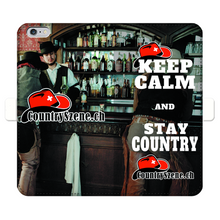 Laden Sie das Bild in den Galerie-Viewer, Shooting Cowboy - CountrySzene.ch Logo Fully Printed Wallet Cases