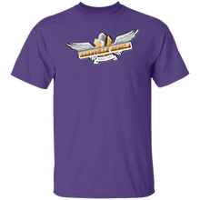 Laden Sie das Bild in den Galerie-Viewer, nashville-rebels-logo weiss Nashville Rebels Logo auf klassischem Unisex T-Shirt