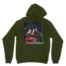 Laden Sie das Bild in den Galerie-Viewer, Shooting Cowboy - CountrySzene.ch Logo Classic Adult Hoodie