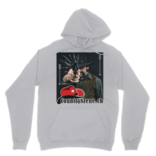 Laden Sie das Bild in den Galerie-Viewer, Shooting Cowboy - CountrySzene.ch Logo Classic Adult Hoodie