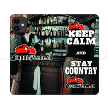 Laden Sie das Bild in den Galerie-Viewer, CountrySzene.ch Logo Fully Printed Wallet Cases