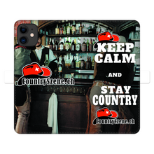 Laden Sie das Bild in den Galerie-Viewer, Shooting Cowboy - CountrySzene.ch Logo Fully Printed Wallet Cases