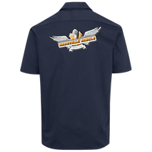 Laden Sie das Bild in den Galerie-Viewer, nashville-rebels-logo weiss 1574 Dickies Men&#39;s Short Sleeve Workshirt
