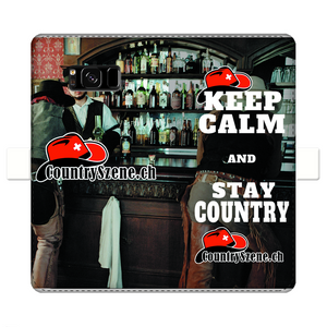 Shooting Cowboy - CountrySzene.ch Logo Fully Printed Wallet Cases