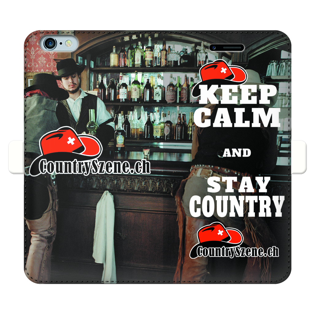 Shooting Cowboy - CountrySzene.ch Logo Fully Printed Wallet Cases