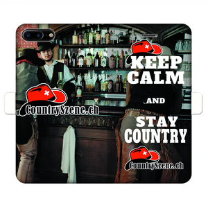 Shooting Cowboy - CountrySzene.ch Logo Fully Printed Wallet Cases