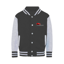 Laden Sie das Bild in den Galerie-Viewer, Shooting Cowboy - CountrySzene.ch Logo Varsity Jacket
