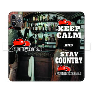 CountrySzene.ch Logo Fully Printed Wallet Cases