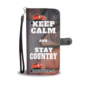 Keep Calm and Stay Country - Boots - Handy Etui