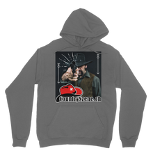 Laden Sie das Bild in den Galerie-Viewer, Shooting Cowboy - CountrySzene.ch Logo Classic Adult Hoodie
