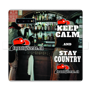 Shooting Cowboy - CountrySzene.ch Logo Fully Printed Wallet Cases