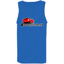 Laden Sie das Bild in den Galerie-Viewer, Tshirt Design - CountrySzene.ch - shooting Cowboy -TRANSPARENT - 1500 x 2500 px G520 Cotton Tank Top 5.3 oz.
