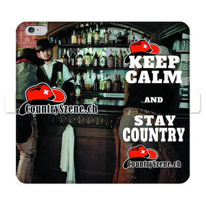 CountrySzene.ch Logo Fully Printed Wallet Cases