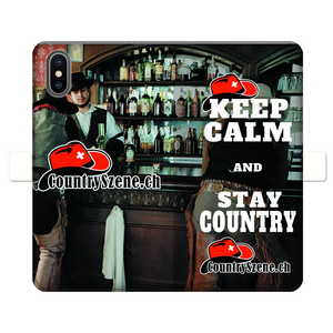 Shooting Cowboy - CountrySzene.ch Logo Fully Printed Wallet Cases