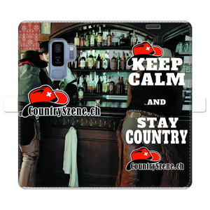 Shooting Cowboy - CountrySzene.ch Logo Fully Printed Wallet Cases